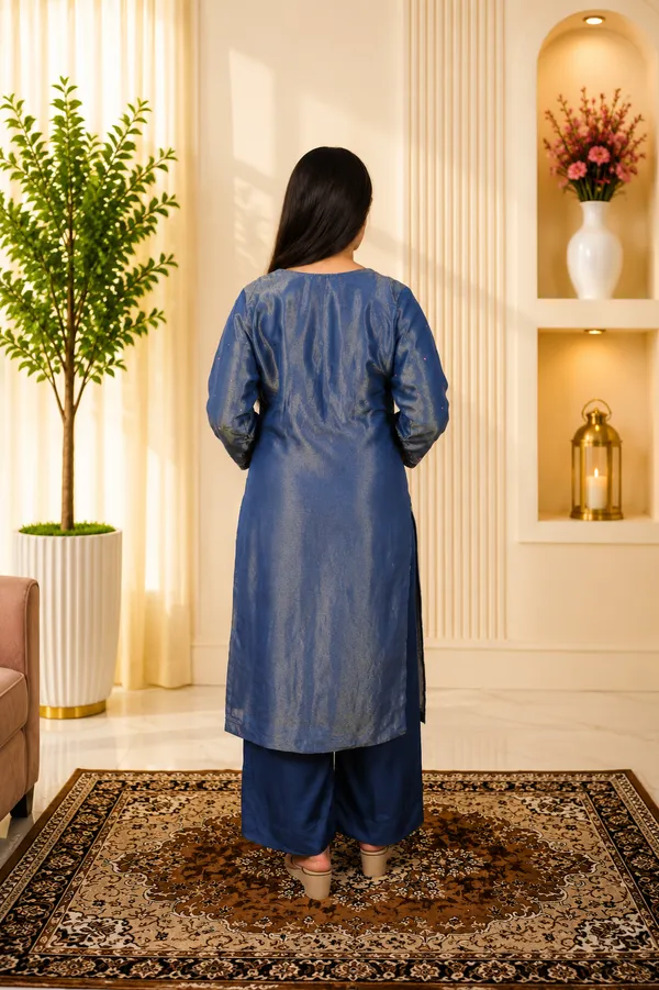 Women_Navy_Blue_Hand_Embroidered_Straight_Kurta_with_Palazzos_&_Dupatta_Set