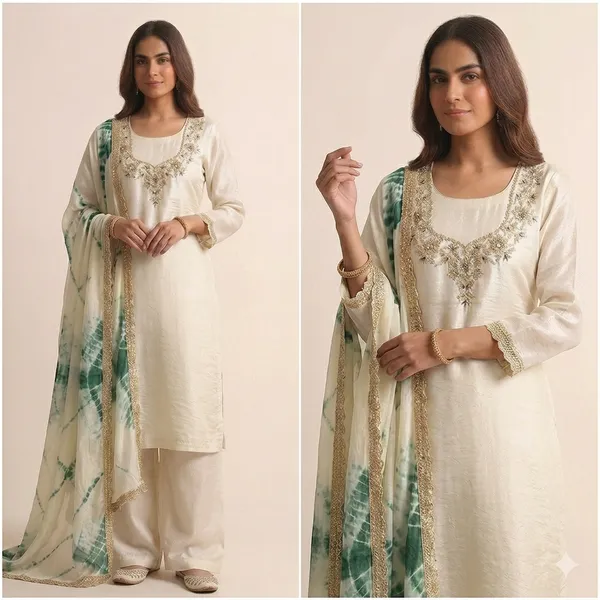 Off_White_Silk_Blend_Embroidered_Straight_Kurta_Set_For_Women