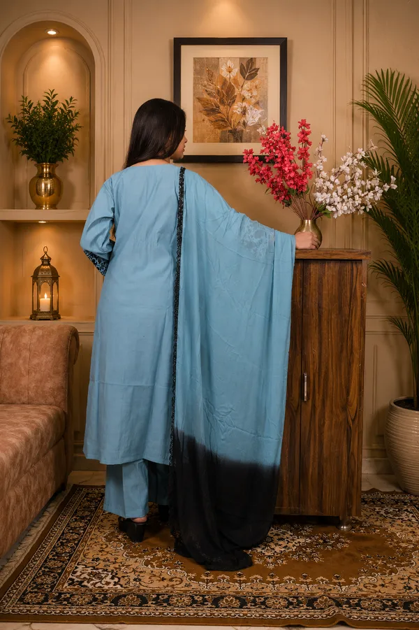 Sky_Blue_Cotton_Embroidered_Salwar_Suit_Set_For_Women