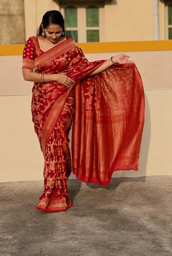 Crush_Georgette-_Jaal_pattern