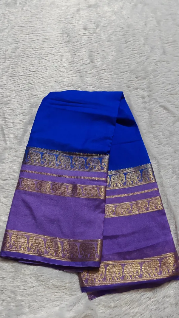 Mysore_crepe_silk-_Red/Black-_Rashmika_saree