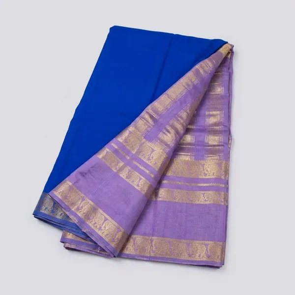 Mysore_crepe_silk-_Red/Black-_Rashmika_saree