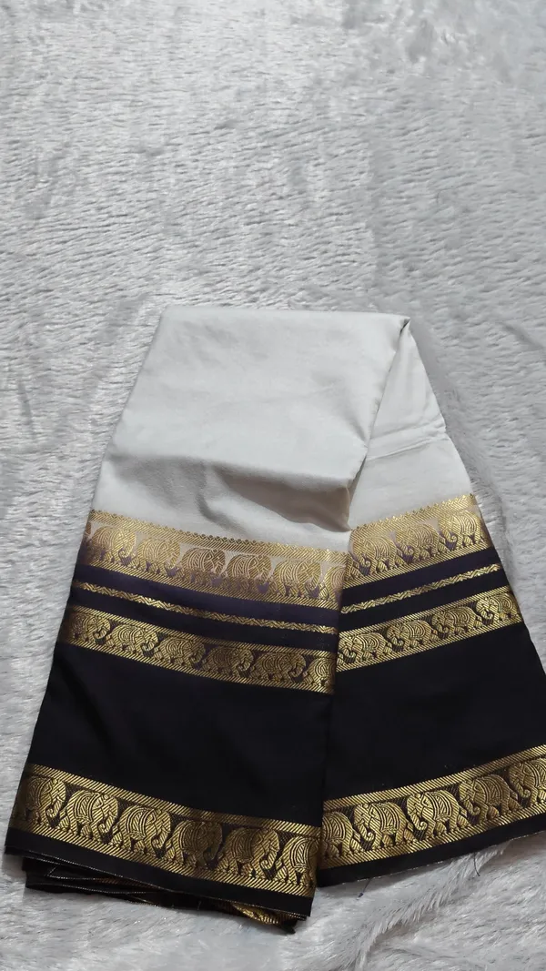 Self_colour_golden_zari_Tissue_sarees
