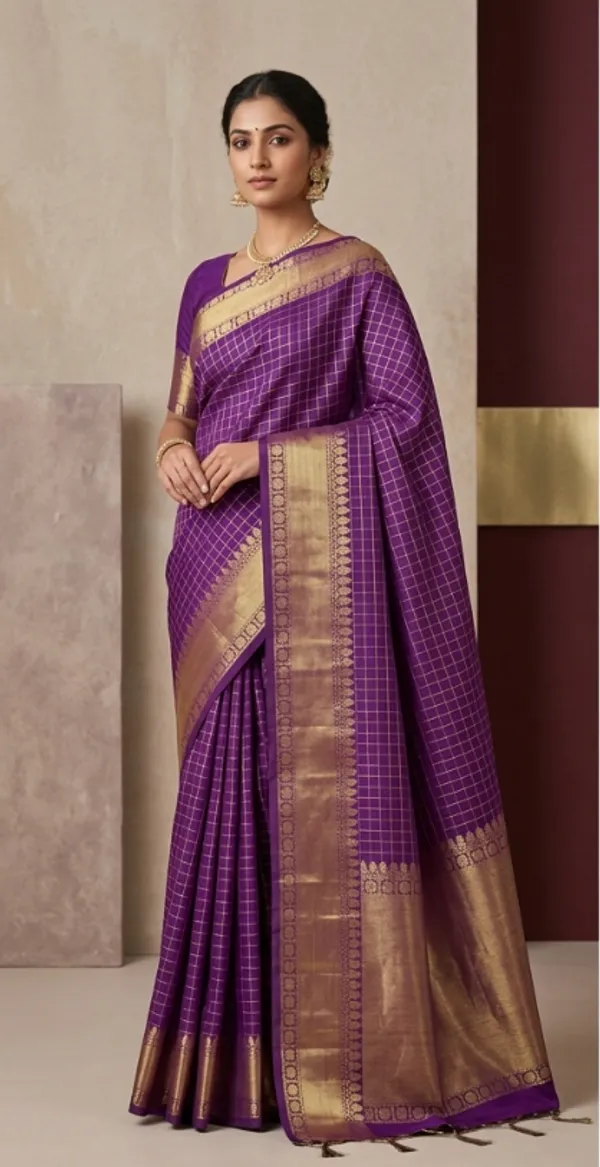 Kattan_Silk-_Checks_and_butta