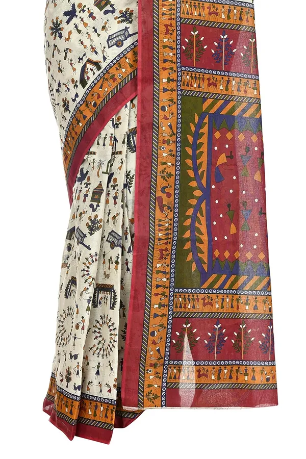 Tamaira_Fashion_Women_S_Plain_Weave_Pure_Cotton_Saree_Without_Blouse_Piece