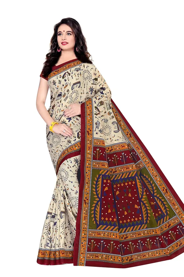 Tamaira_Fashion_Women_S_Plain_Weave_Pure_Cotton_Saree_Without_Blouse_Piece