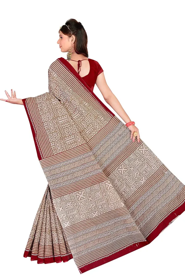 Tamaira_Fashion_Plain_Weave_Women_S_Pure_Cotton_Saree_Without_Blouse_Piece
