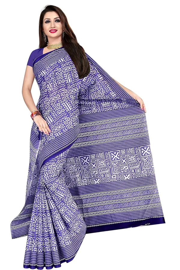 Tamaira_Fashion_Plain_Weave_Women_S_Pure_Cotton_Saree_Without_Blouse_Piece