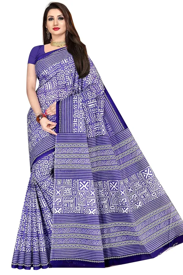 Tamaira_Fashion_Plain_Weave_Women_S_Pure_Cotton_Saree_Without_Blouse_Piece