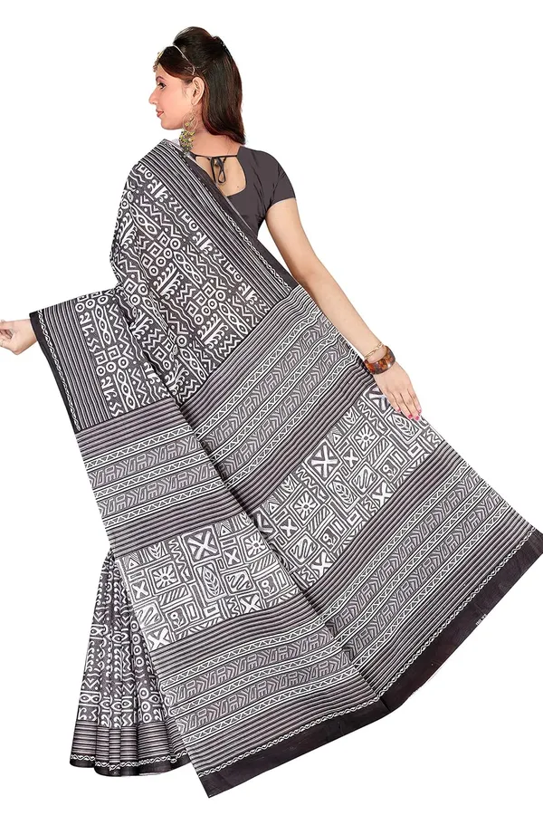 Tamaira_Fashion_Plain_Weave_Women_S_Pure_Cotton_Saree_Without_Blouse_Piece