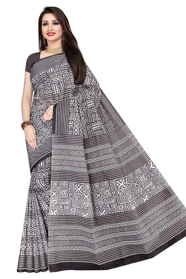 Tamaira_Fashion_Plain_Weave_Women_S_Pure_Cotton_Saree_Without_Blouse_Piece