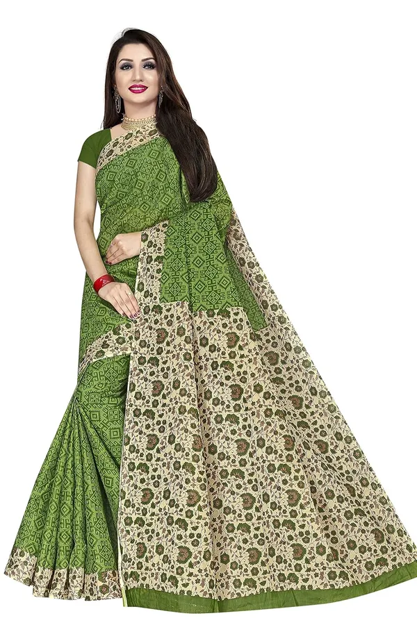 Tamaira_Fashion_Women_S_Plain_Weave_Pure_Cotton_Saree_Without_Blouse_Piece_Ab16_Parent