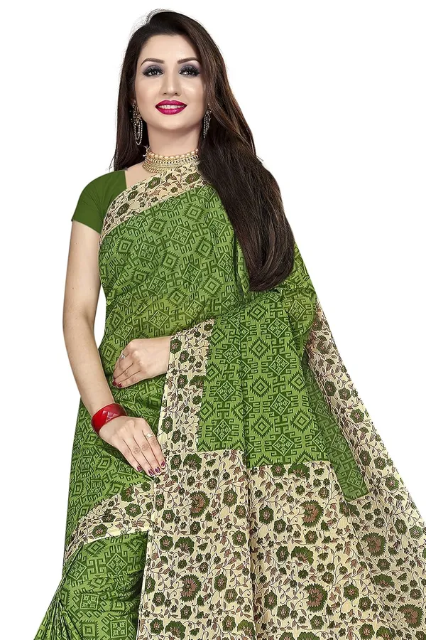 Tamaira_Fashion_Women_S_Plain_Weave_Pure_Cotton_Saree_Without_Blouse_Piece_Ab16_Parent
