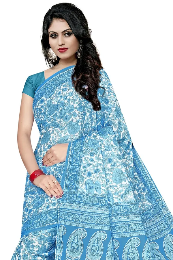 Tamaira_Fashion_Women_S_Plain_Weave_Pure_Cotton_Saree_Without_Blouse_Piece