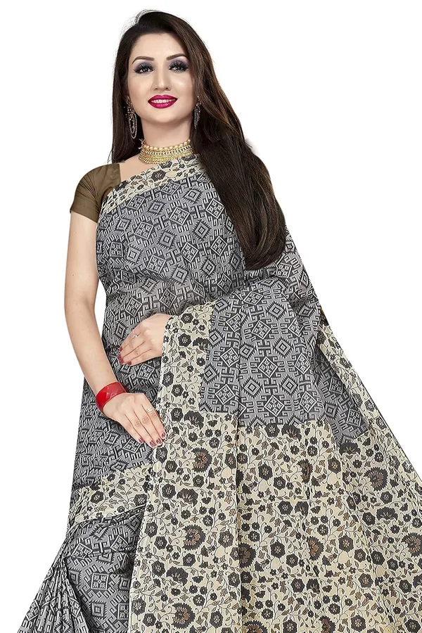 Tamaira_Fashion_Women_S_Plain_Weave_Pure_Cotton_Saree_Without_Blouse_Piece_Ab16_Parent
