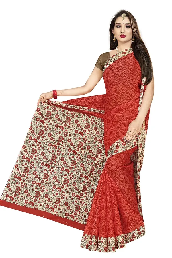 Tamaira_Fashion_Women_S_Plain_Weave_Pure_Cotton_Saree_Without_Blouse_Piece_Ab16_Parent