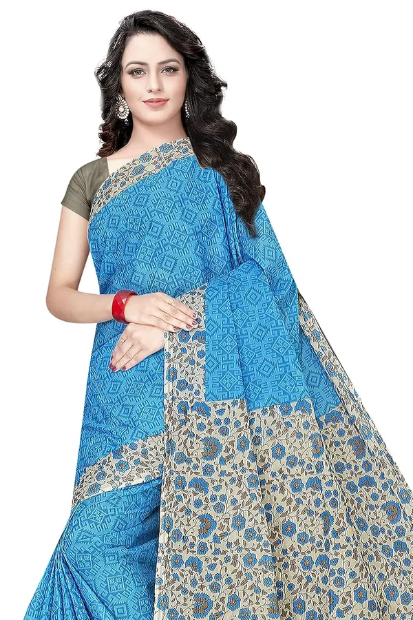 Tamaira_Fashion_Women_S_Plain_Weave_Pure_Cotton_Saree_Without_Blouse_Piece_Ab16_Parent