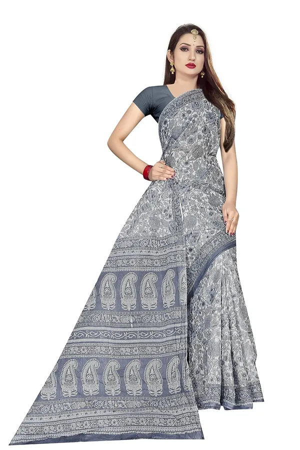 Product_Summary_Tamaira_Fashion_Women_S_Plain_Weave_Pure_Cotton_Saree_Without_Blouse_Piece