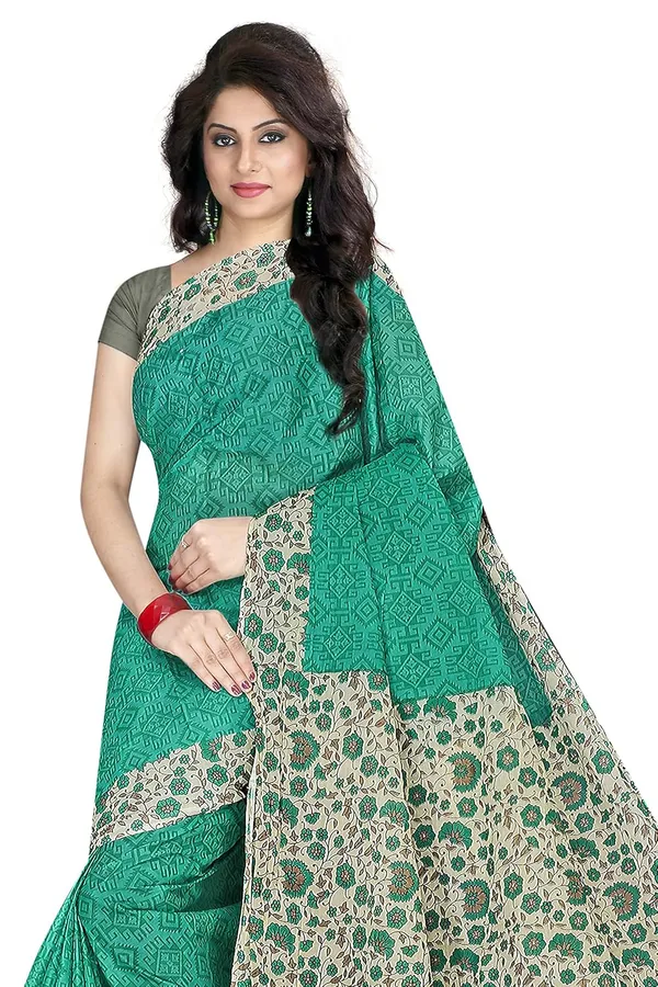Tamaira_Fashion_Women_S_Plain_Weave_Pure_Cotton_Saree_Without_Blouse_Piece_Ab16_Parent