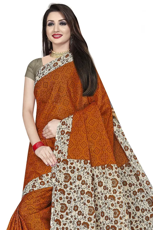 Tamaira_Fashion_Women_S_Plain_Weave_Pure_Cotton_Saree_Without_Blouse_Piece_Ab16_Parent