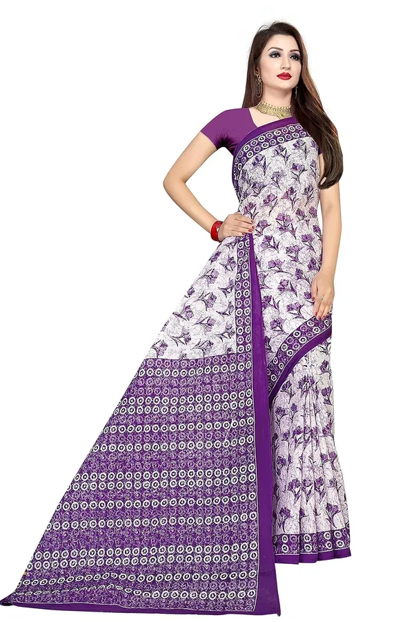Tamaira_Fashion_Women_S_Pure_Cotton_Saree_Without_Blouse_Piece