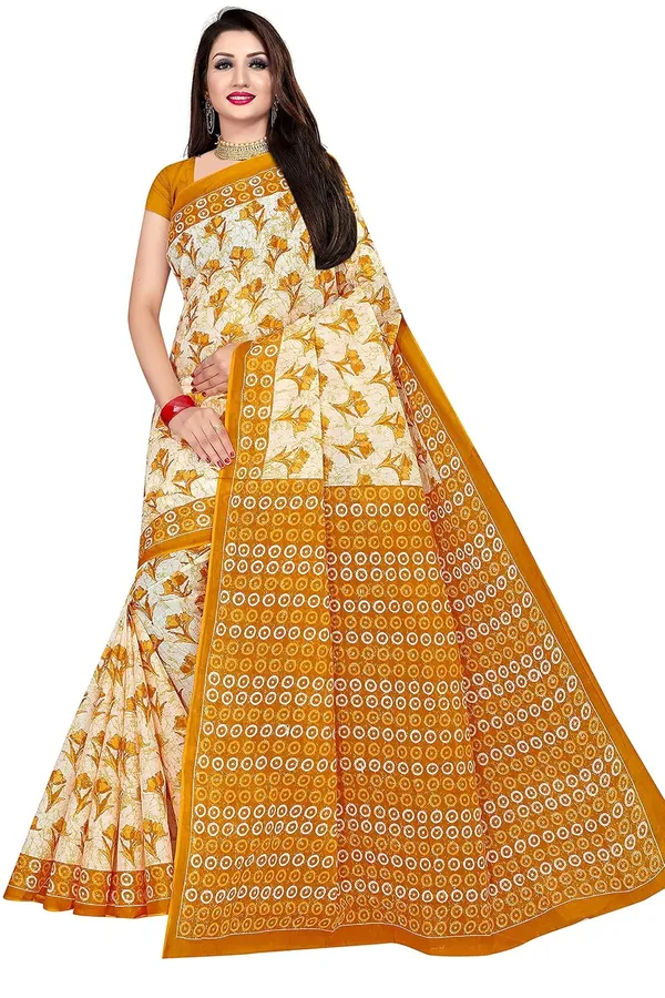 Tamaira_Fashion_Women_S_Pure_Cotton_Saree_Without_Blouse_Piece