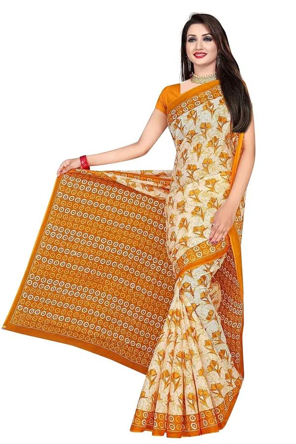 Tamaira_Fashion_Women_S_Pure_Cotton_Saree_Without_Blouse_Piece