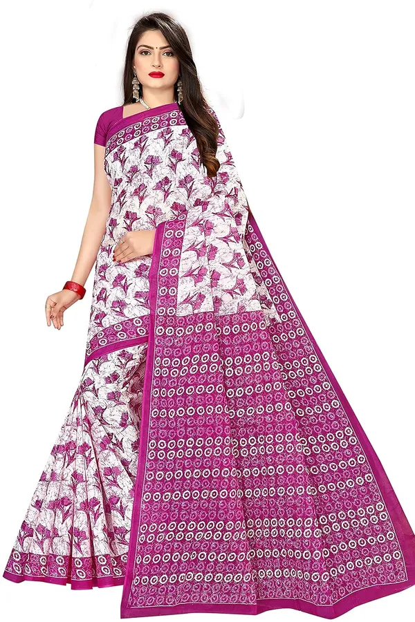 Tamaira_Fashion_Women_S_Pure_Cotton_Saree_Without_Blouse_Piece