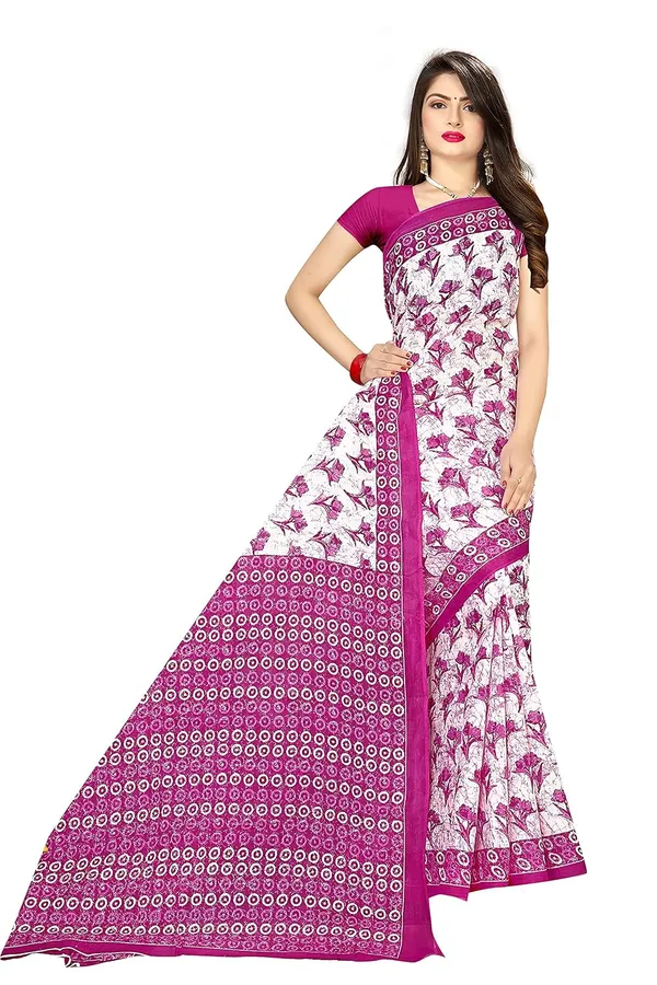 Tamaira_Fashion_Women_S_Pure_Cotton_Saree_Without_Blouse_Piece