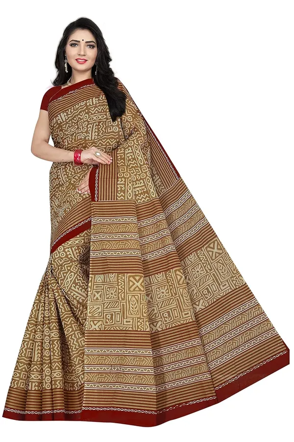 Tamaira_Fashion_Plain_Weave_Women_S_Pure_Cotton_Saree_Without_Blouse_Piece