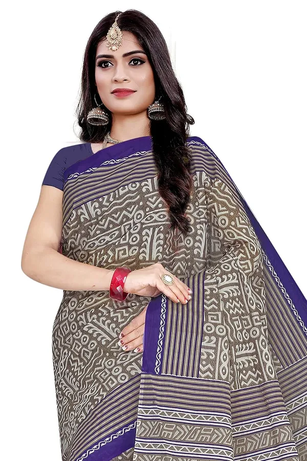 Tamaira_Fashion_Plain_Weave_Women_S_Pure_Cotton_Saree_Without_Blouse_Piece