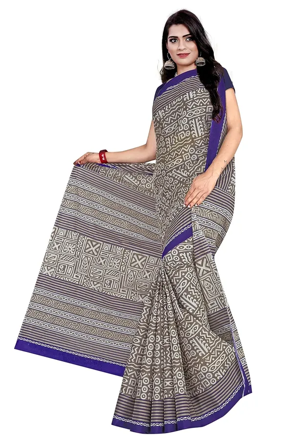 Tamaira_Fashion_Plain_Weave_Women_S_Pure_Cotton_Saree_Without_Blouse_Piece