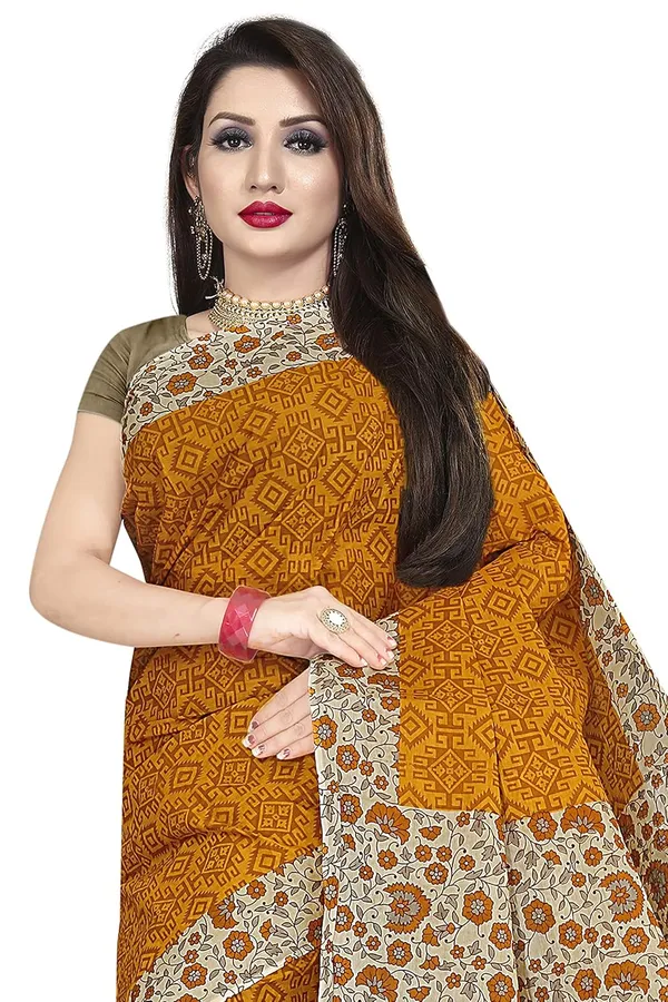 Tamaira_Fashion_Women_S_Plain_Weave_Pure_Cotton_Saree_Without_Blouse_Piece_Ab16_Parent