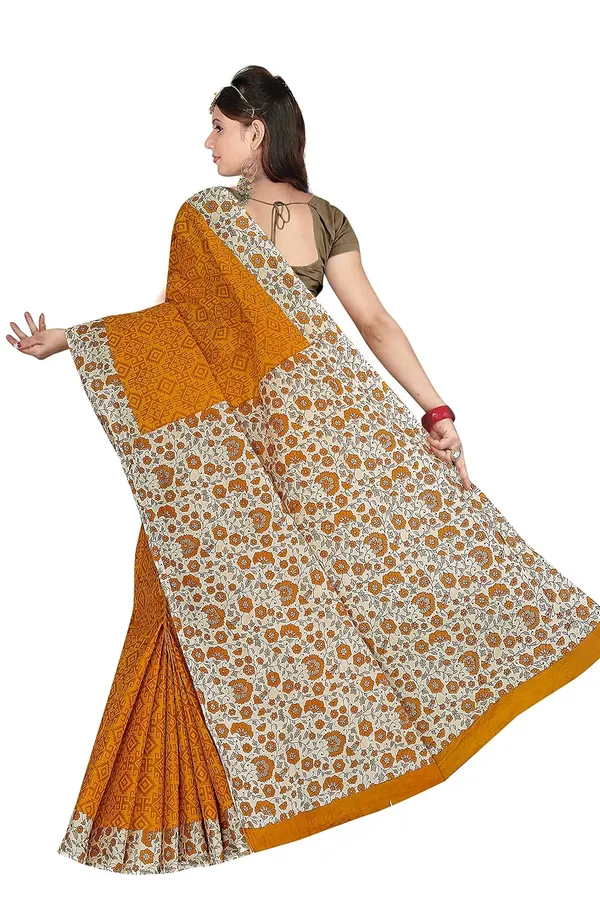 Tamaira_Fashion_Women_S_Plain_Weave_Pure_Cotton_Saree_Without_Blouse_Piece_Ab16_Parent