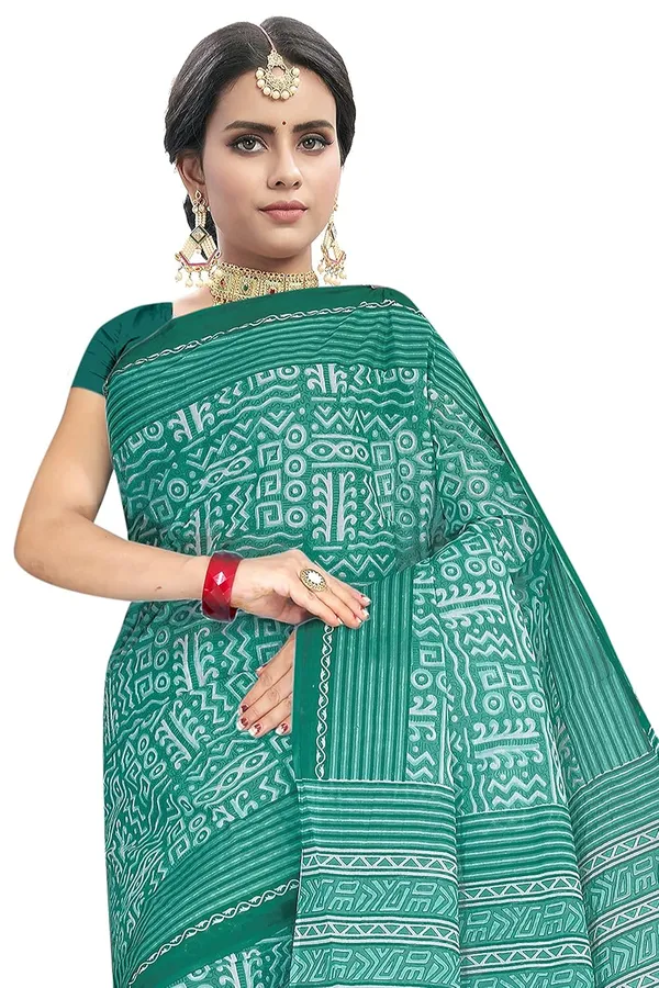 Tamaira_Fashion_Plain_Weave_Women_S_Pure_Cotton_Saree_Without_Blouse_Piece