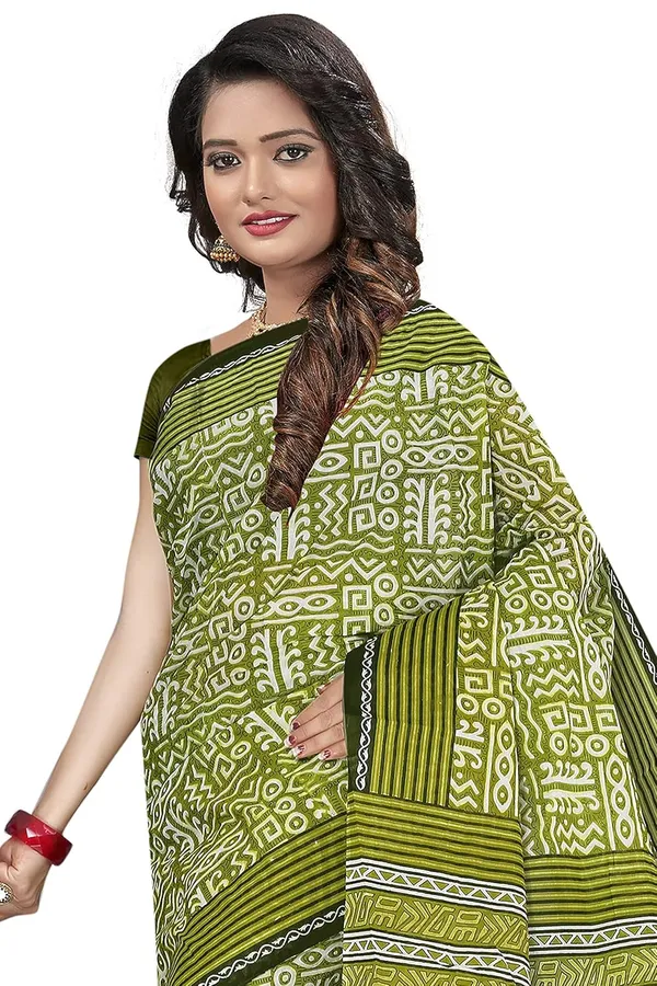 Tamaira_Fashion_Plain_Weave_Women_S_Pure_Cotton_Saree_Without_Blouse_Piece