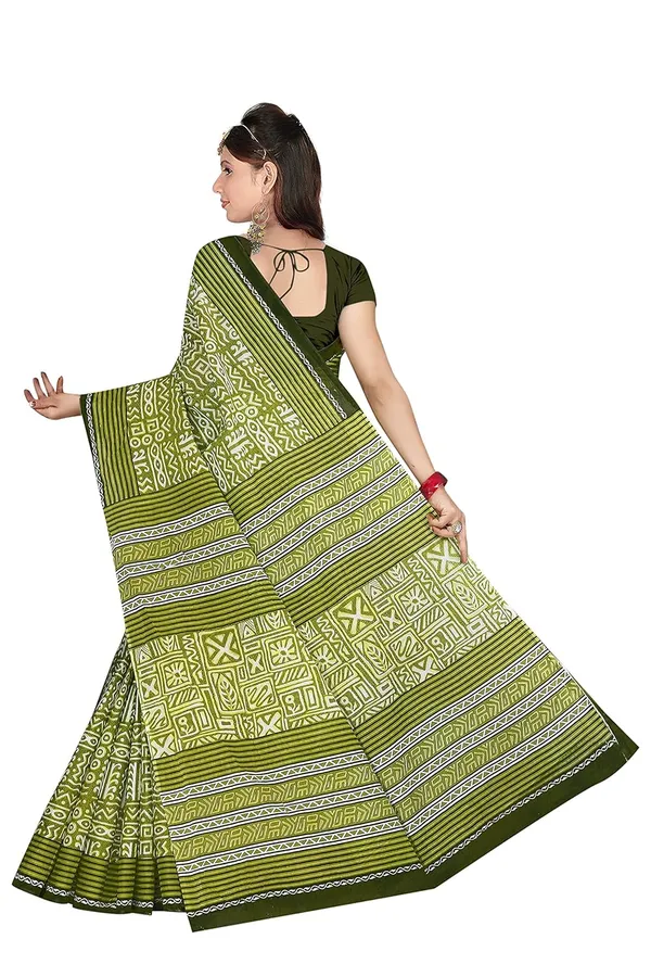 Tamaira_Fashion_Plain_Weave_Women_S_Pure_Cotton_Saree_Without_Blouse_Piece