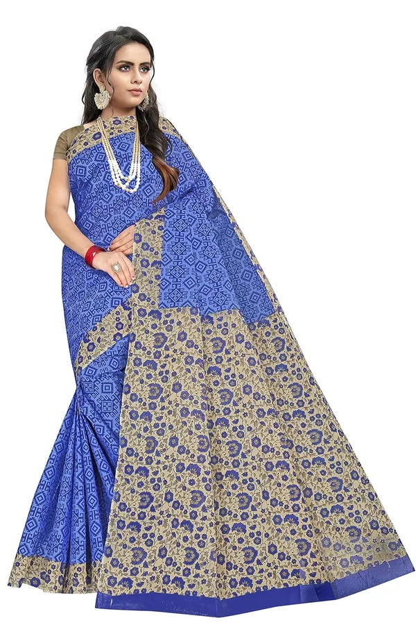 Product_Summary_Tamaira_Fashion_Women_S_Plain_Weave_Pure_Cotton_Saree_Without_Blouse_Piece_Ab16_Parent