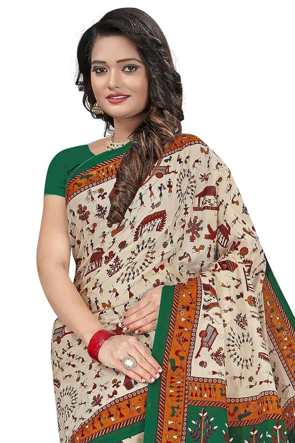Tamaira_Fashion_Women_S_Plain_Weave_Pure_Cotton_Saree_Without_Blouse_Piece