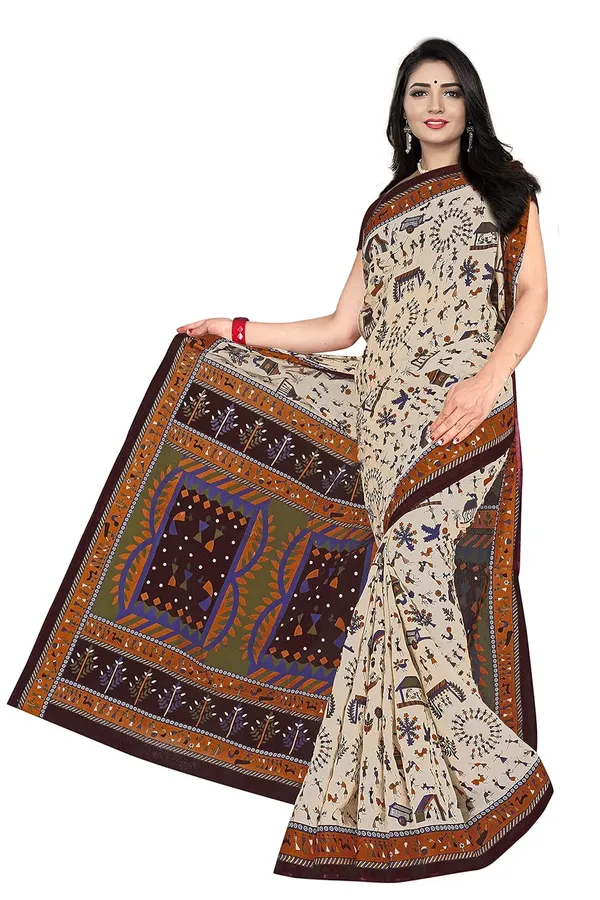 Tamaira_Fashion_Women_S_Plain_Weave_Pure_Cotton_Saree_Without_Blouse_Piece