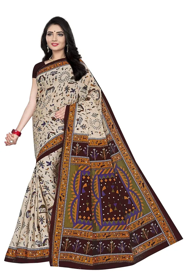 Tamaira_Fashion_Women_S_Plain_Weave_Pure_Cotton_Saree_Without_Blouse_Piece