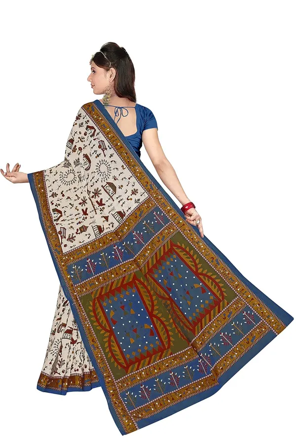 Tamaira_Fashion_Women_S_Plain_Weave_Pure_Cotton_Saree_Without_Blouse_Piece