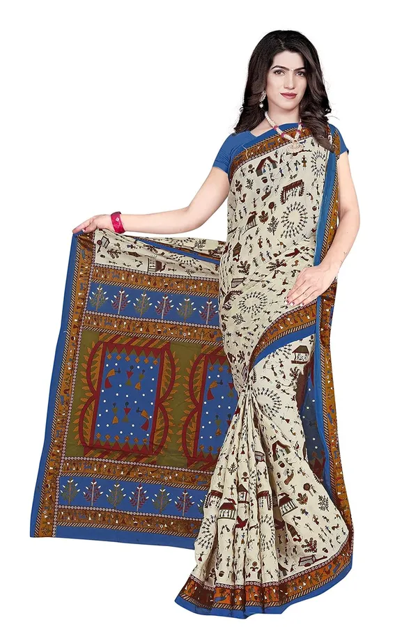 Tamaira_Fashion_Women_S_Plain_Weave_Pure_Cotton_Saree_Without_Blouse_Piece