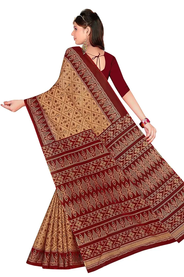 Tamaira_Fashion_Women_S_Plain_Weave_Pure_Cotton_Saree_Without_Blouse_Piece