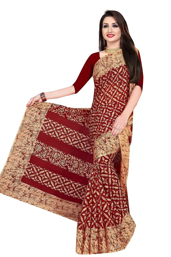 Tamaira_Fashion_Women_S_Plain_Weave_Pure_Cotton_Saree_Without_Blouse_Piece
