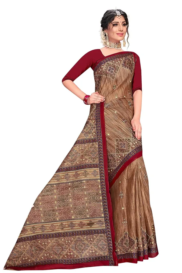Product_Summary_Tamaira_Fashion_Women_S_Plain_Weave_Pure_Cotton_Saree_Without_Blouse_Piece