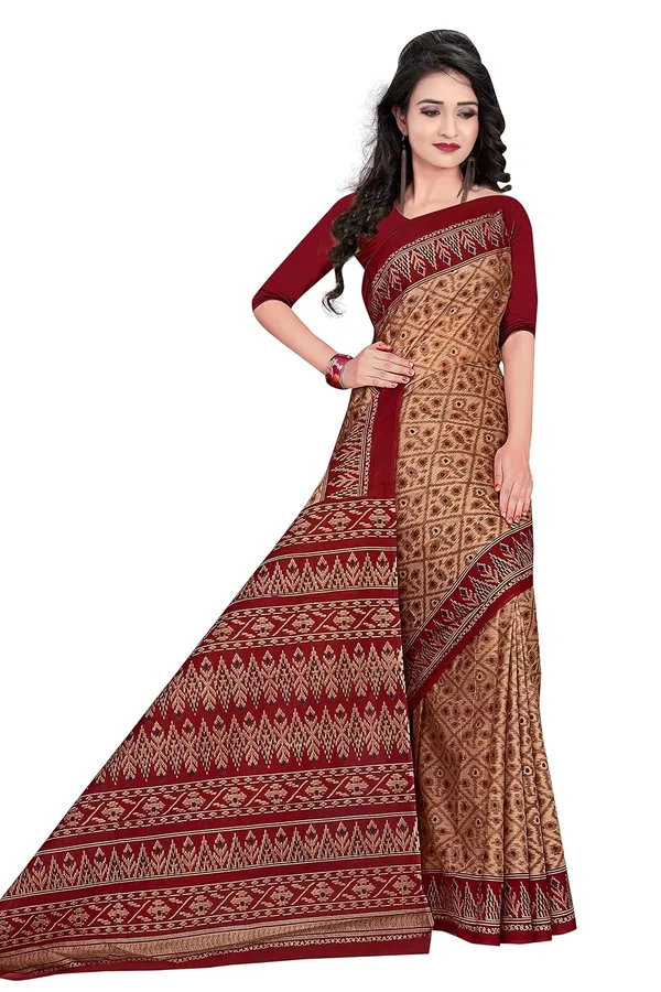 Tamaira_Fashion_Women_S_Plain_Weave_Pure_Cotton_Saree_Without_Blouse_Piece
