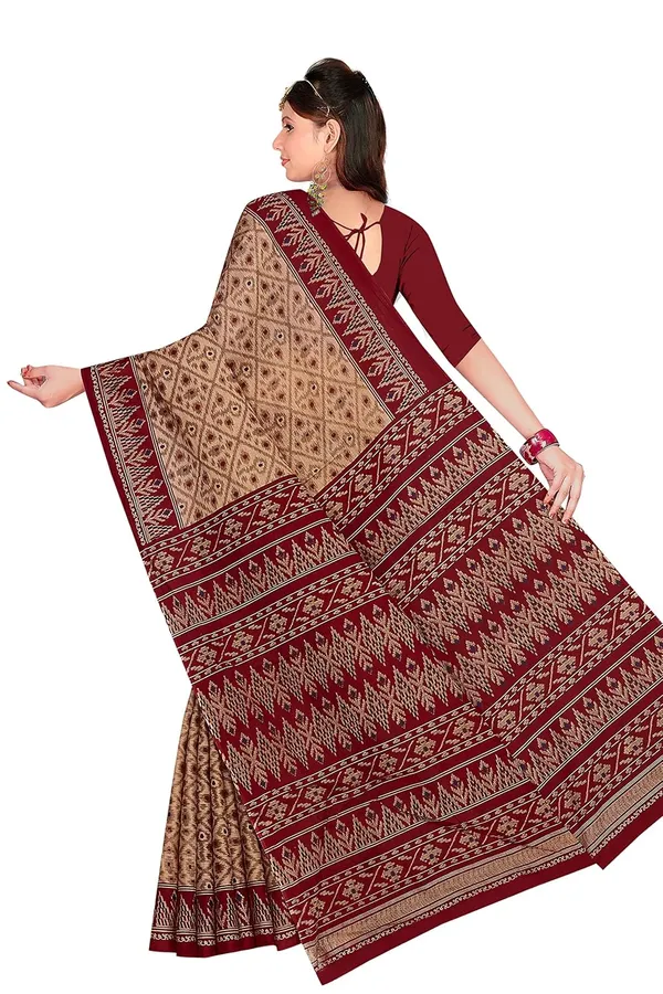 Tamaira_Fashion_Women_S_Plain_Weave_Pure_Cotton_Saree_Without_Blouse_Piece