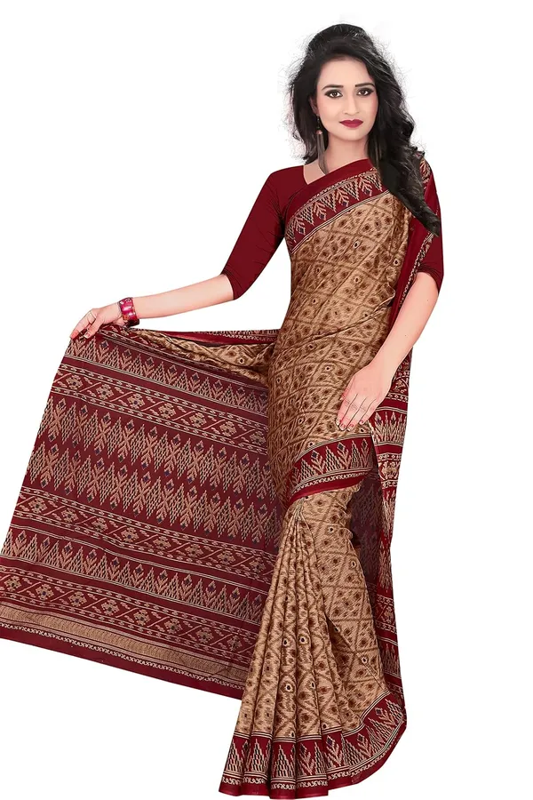 Tamaira_Fashion_Women_S_Plain_Weave_Pure_Cotton_Saree_Without_Blouse_Piece