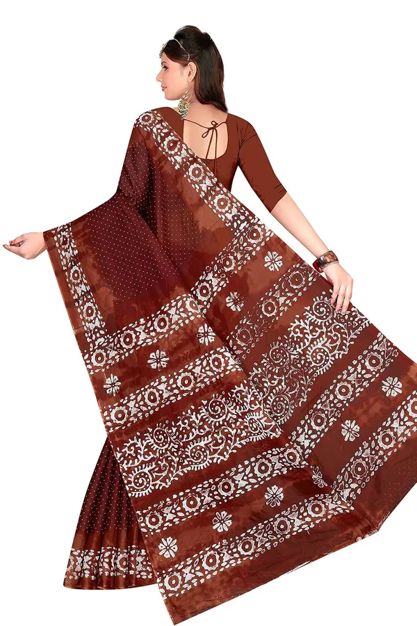Tamaira_Fashion_Women_S_Plain_Weave_Pure_Cotton_Saree_Without_Blouse_Piece